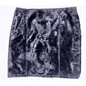 Yansi Fugel Faux Fur Pencil Skirt sz 8 Preppy Emo‎ Whimsigoth